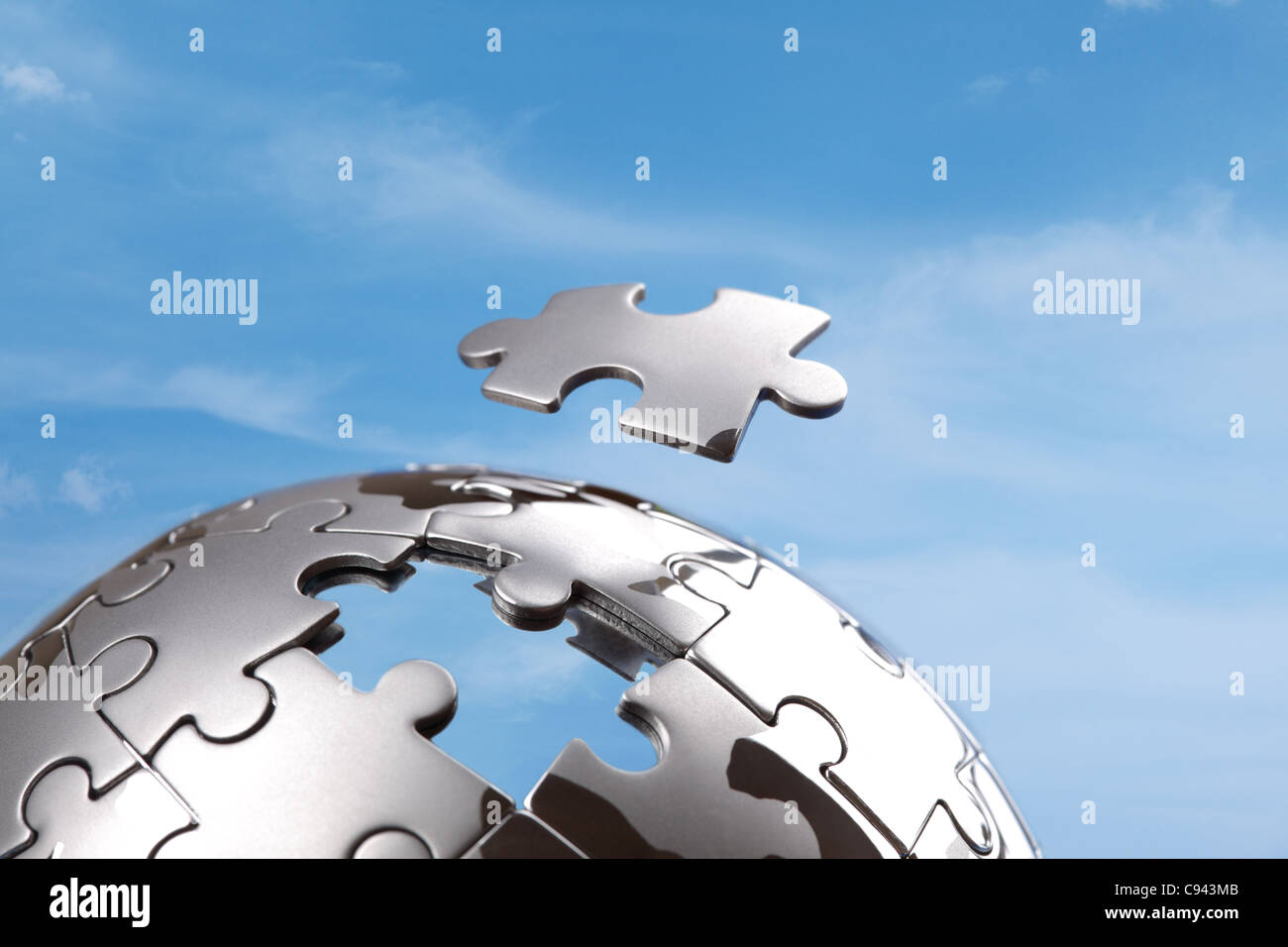 Global solution Stock Photo - Alamy