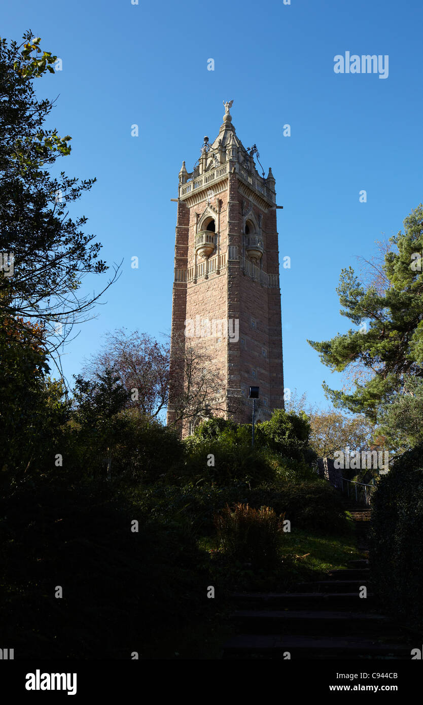 Cabot Tower, Brandon Hill, Bristol, England, UK Stock Photo