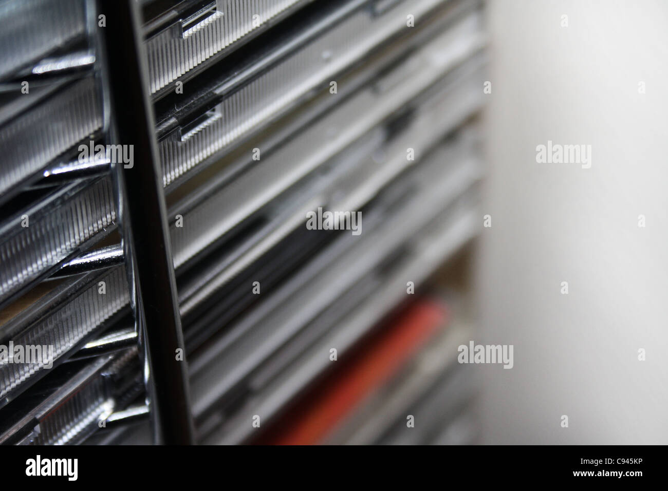 CD Stack Stock Photo