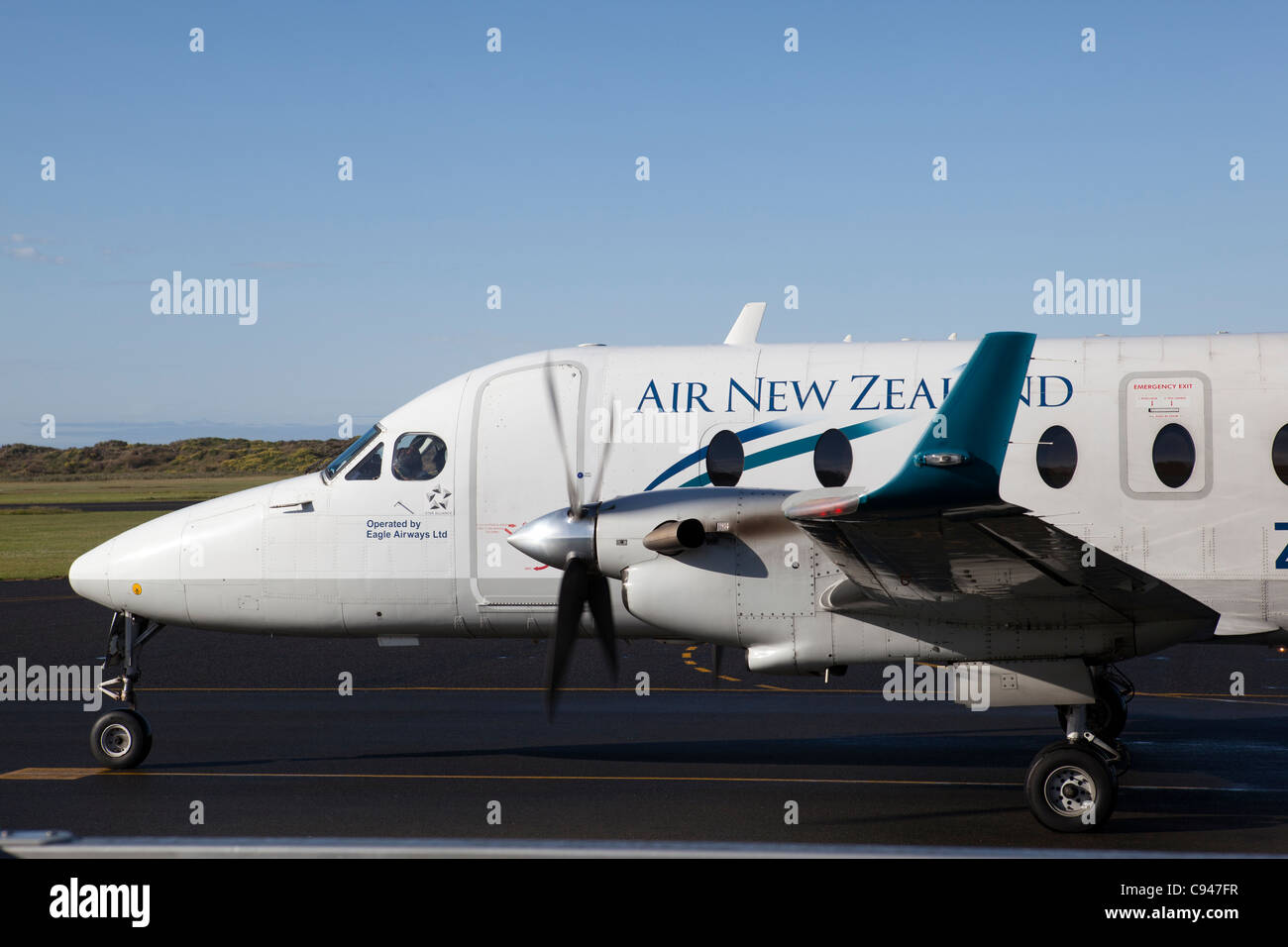 Whanganui Airport, Whanganui (New Zealand) Stock Photo