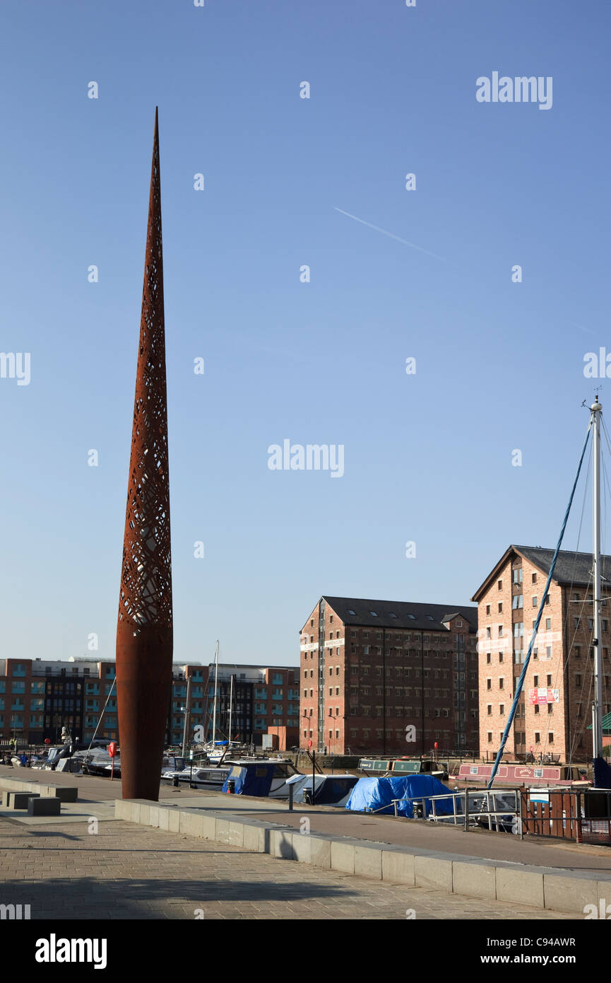 Kimbrose Walk, Gloucester Docks, Gloucestershire, England, UK. The