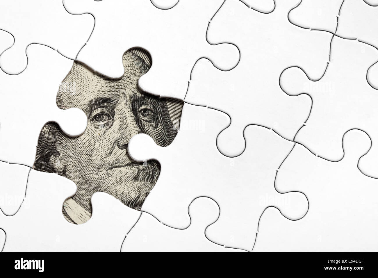 Dollar puzzle hires stock photography and images Alamy