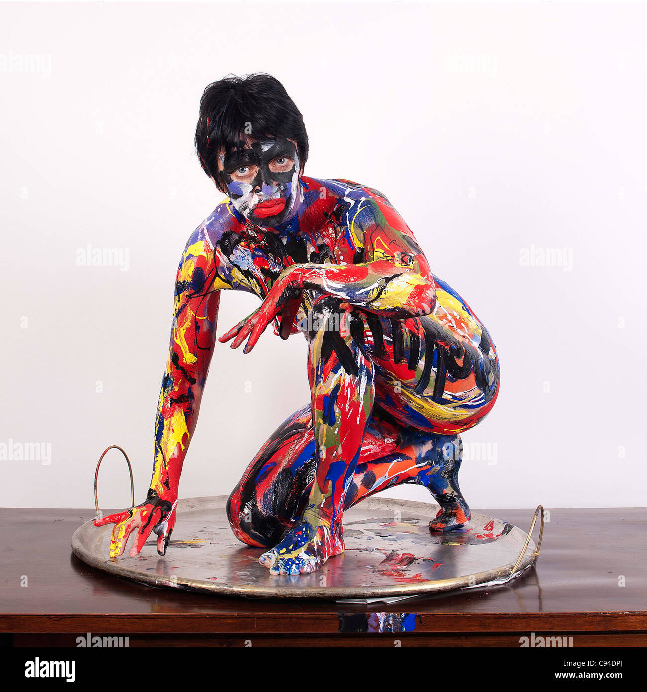 The Body Painting Stock Photo 40051274 Alamy