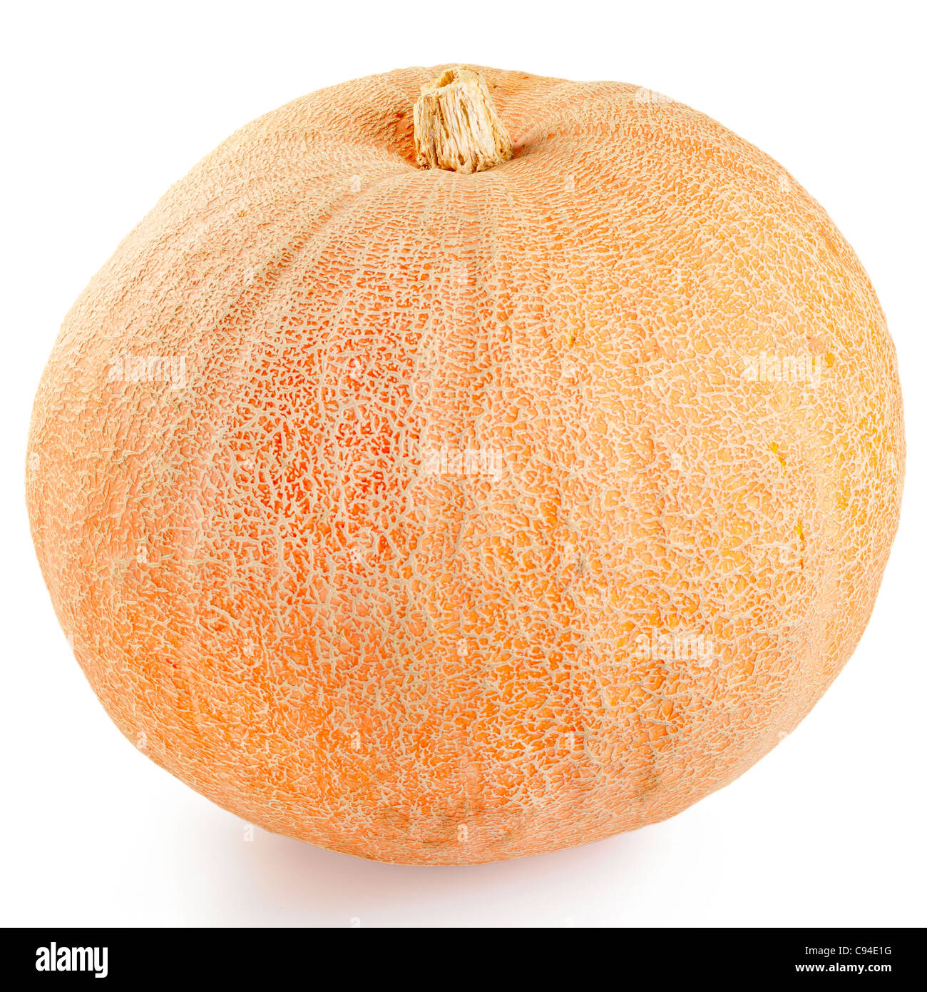 orange pumpkin isolated on white Stock Photo