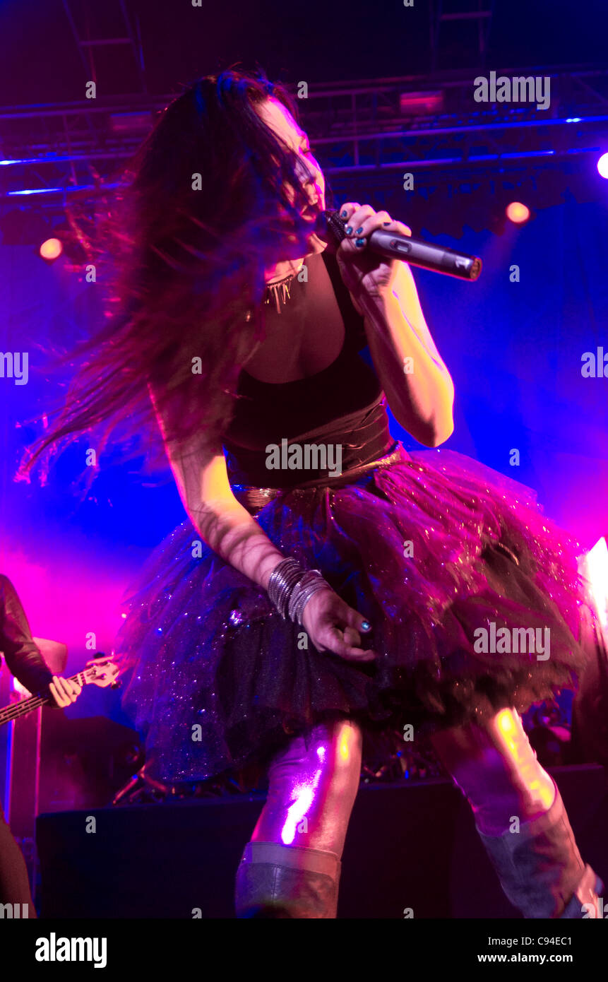 Evanescence Lead Singer Amy Lee High Resolution Stock Photography and