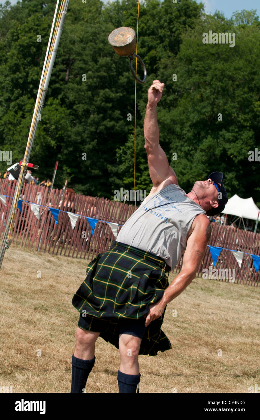 Celtic Game Events Weight Over Bar 1 Stock Photo Alamy