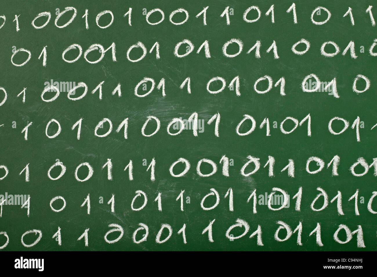 binary numbers on a computer screen Stock Photo - Alamy