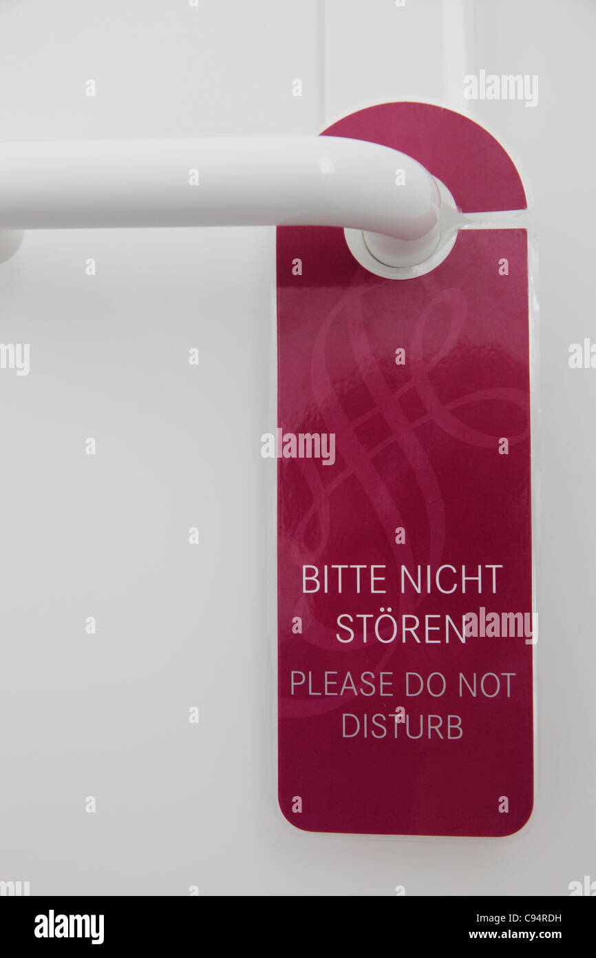 Bitte nicht stören hires stock photography and images Alamy