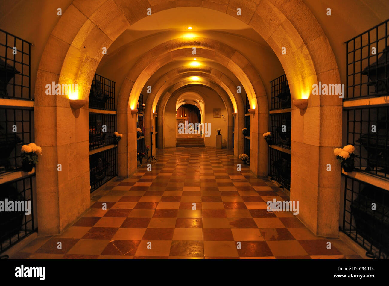 Stephansdom catacombs hi-res stock photography and images - Alamy