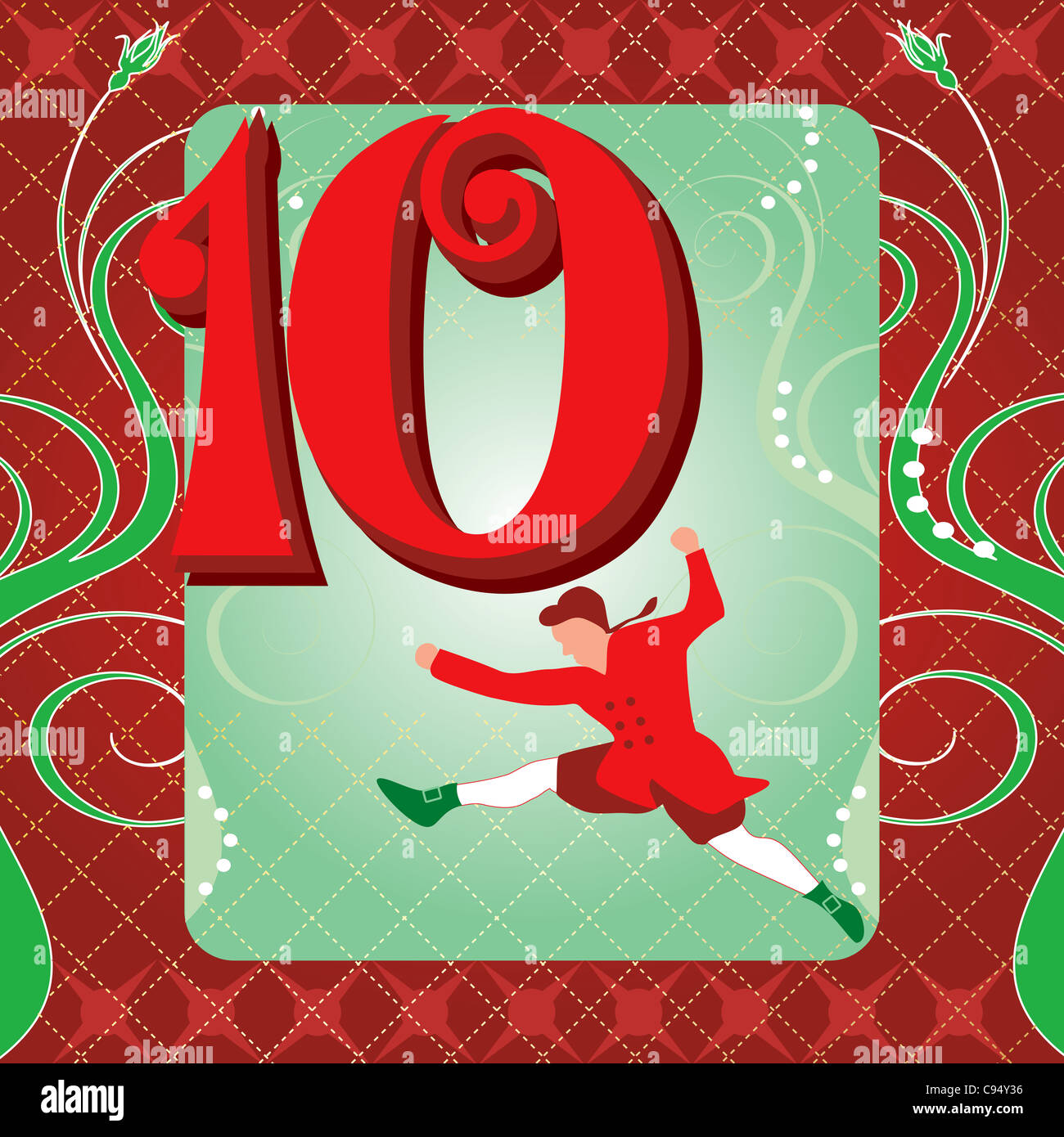 Ten Lords A Leaping Clipart People