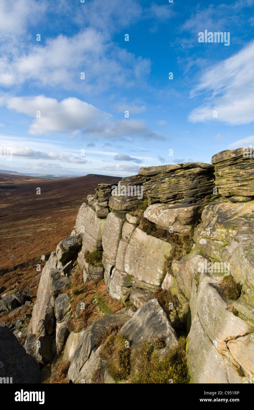 Stanage Edge Rocks Edge of rocks hi-res stock photography and images - Alamy