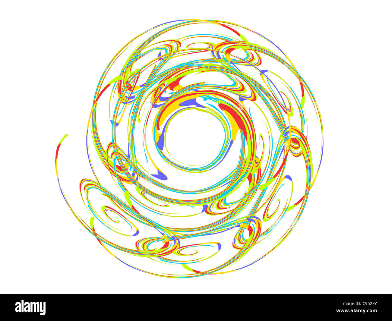 Spiral lines background Cut Out Stock Images & Pictures - Alamy