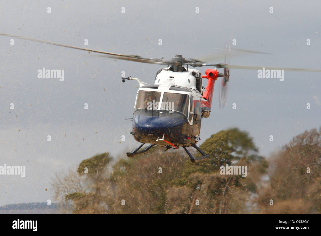 ZD50 Westland Lynx helicopter Stock Photo