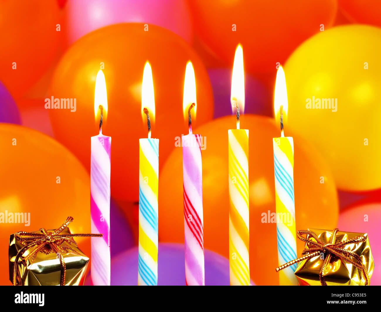 Birthday Candles High Resolution Stock Photography and Images Alamy