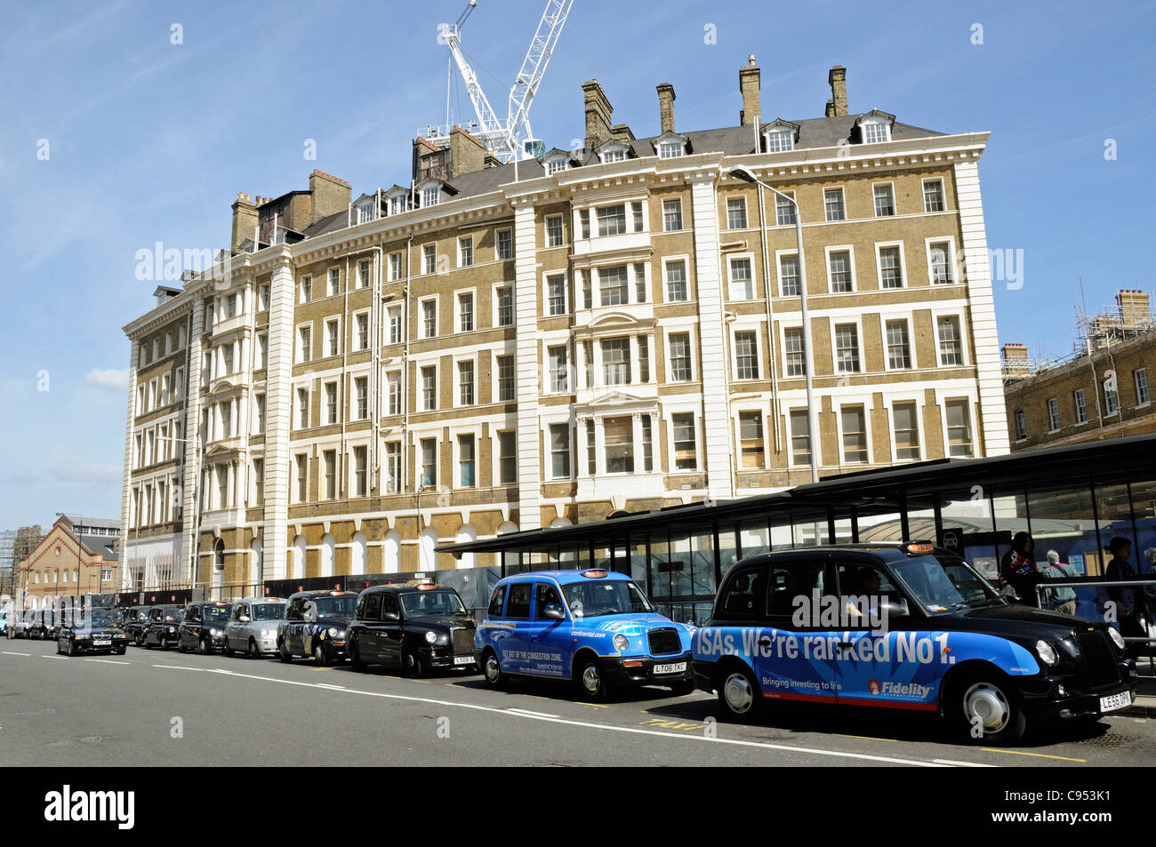 Uk taxi rank hires stock photography and images Alamy