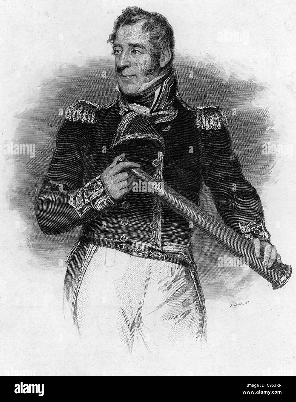 THOMAS COCHRANE 10th Earl of Dundonald (1775-1860) British naval officer and radical politician Stock Photo