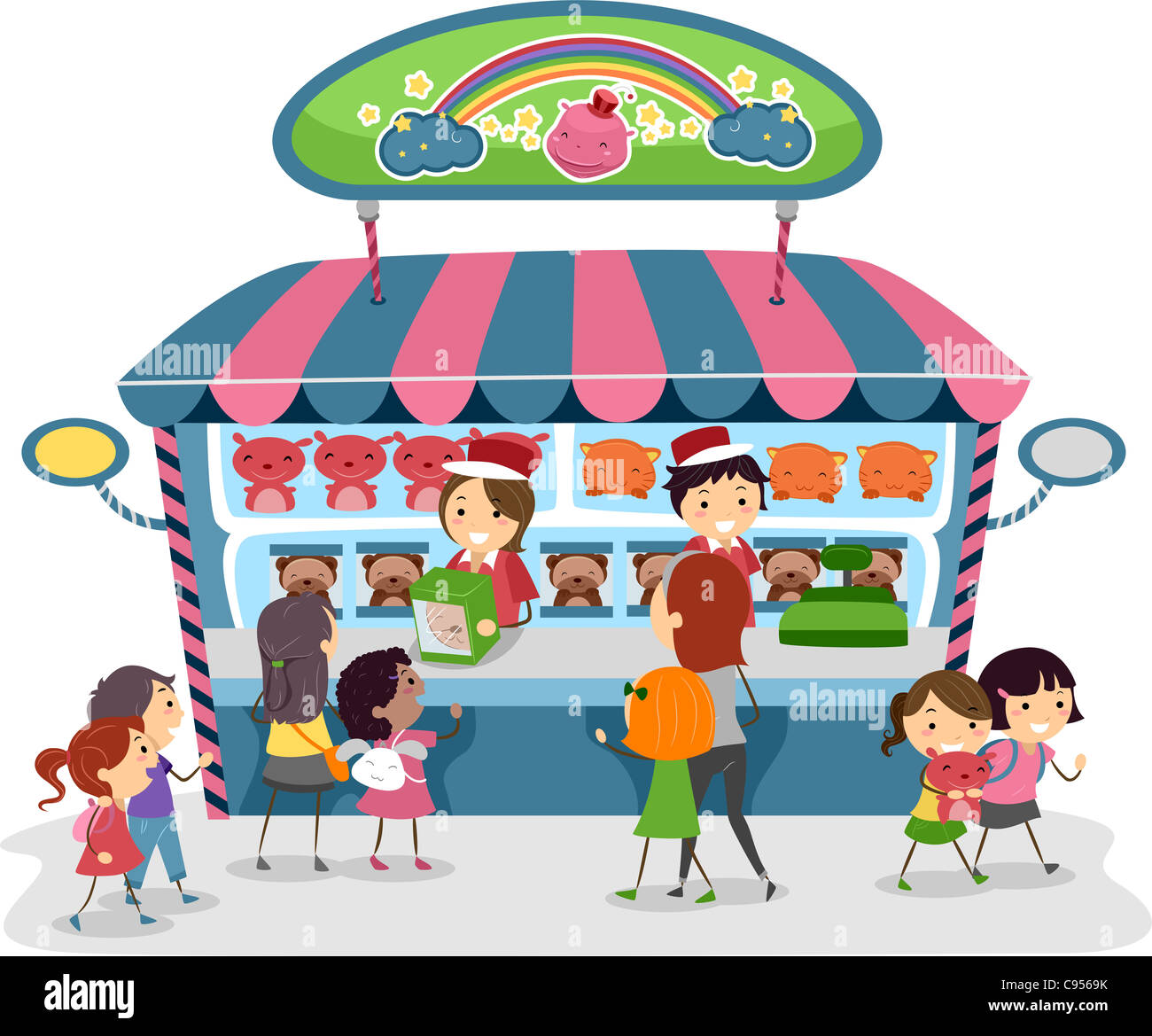 Kids buying toy hires stock photography and images Alamy