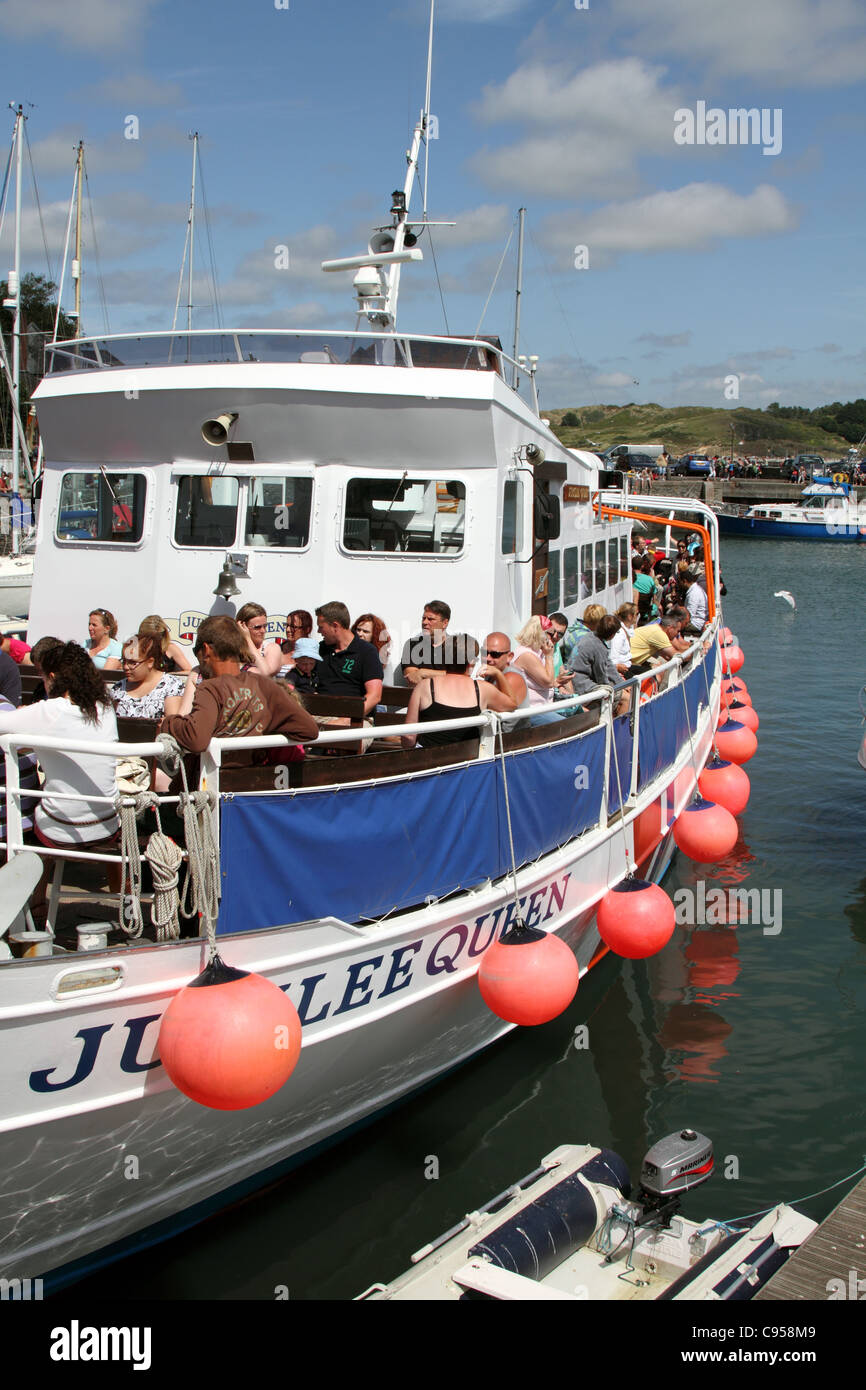 Padstow; Jubilee Queen trip; Cornwall; UK Stock Photo Alamy