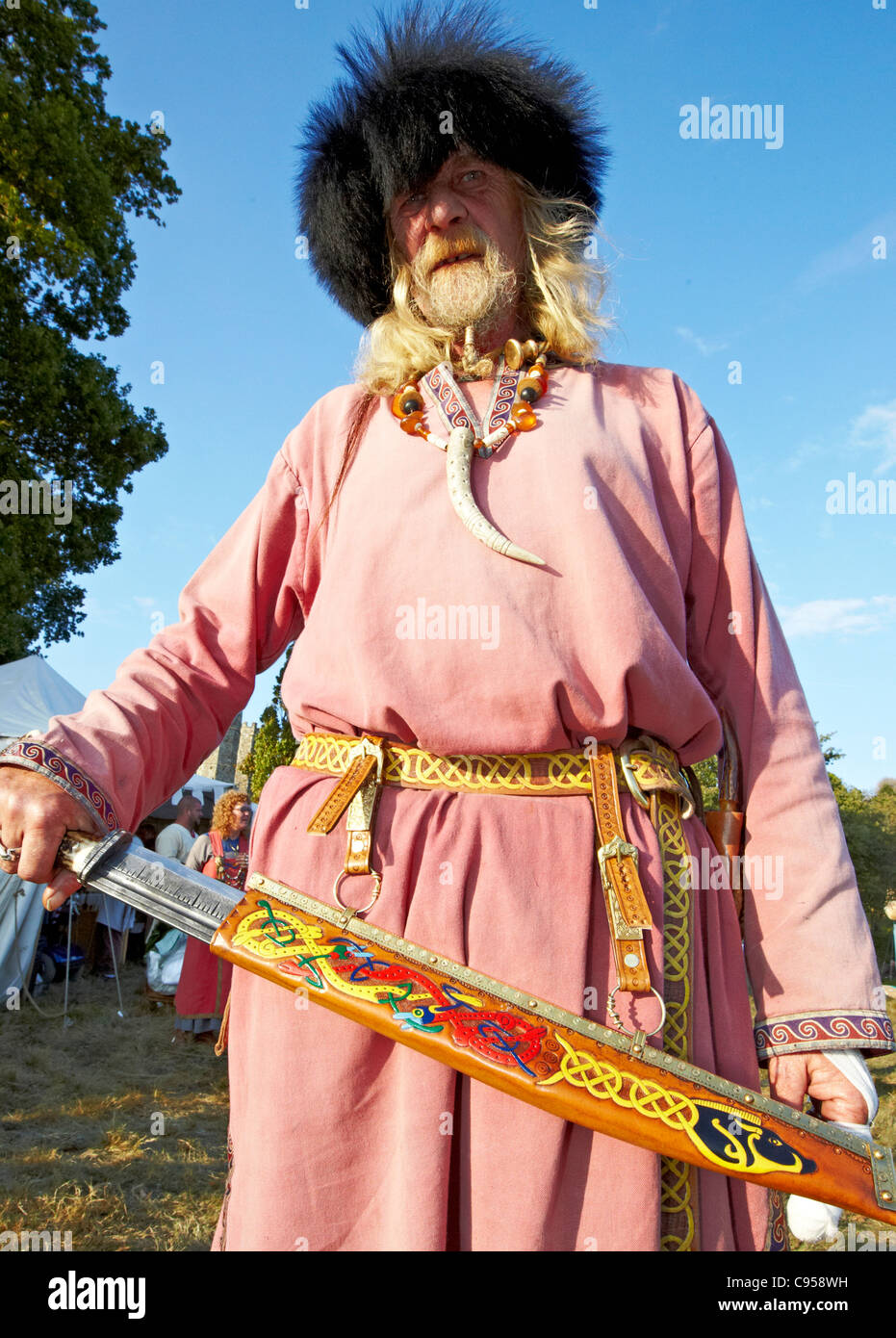 Viking warrior battle east sussex hires stock photography and images
