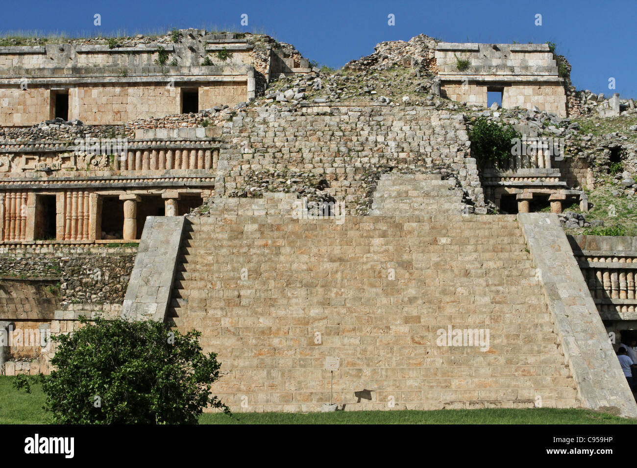 Ruins at Sayil, Yucatan Peninsula, Mexico Stock Photo - Alamy