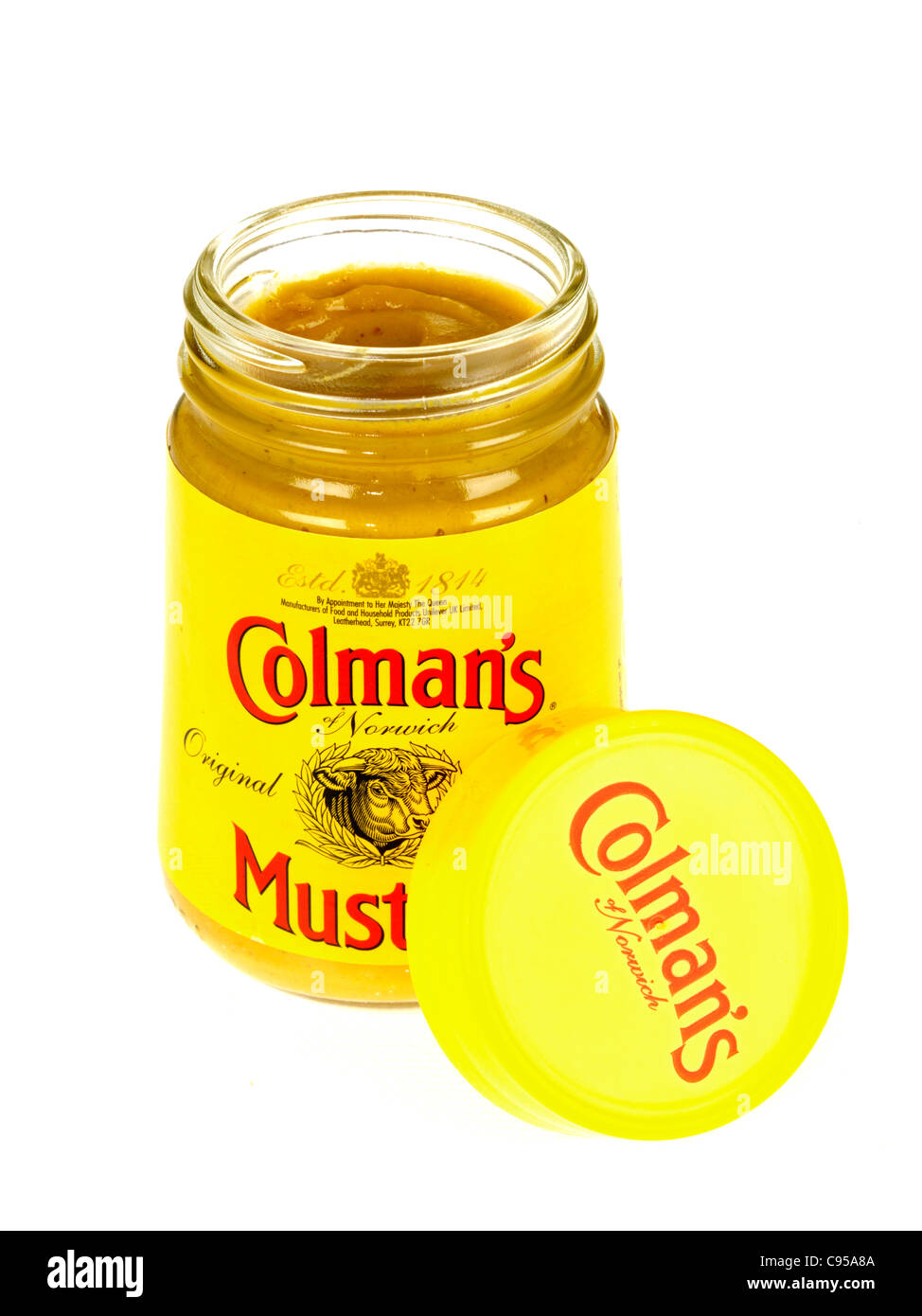 English mustard jar colmans hires stock photography and images Alamy