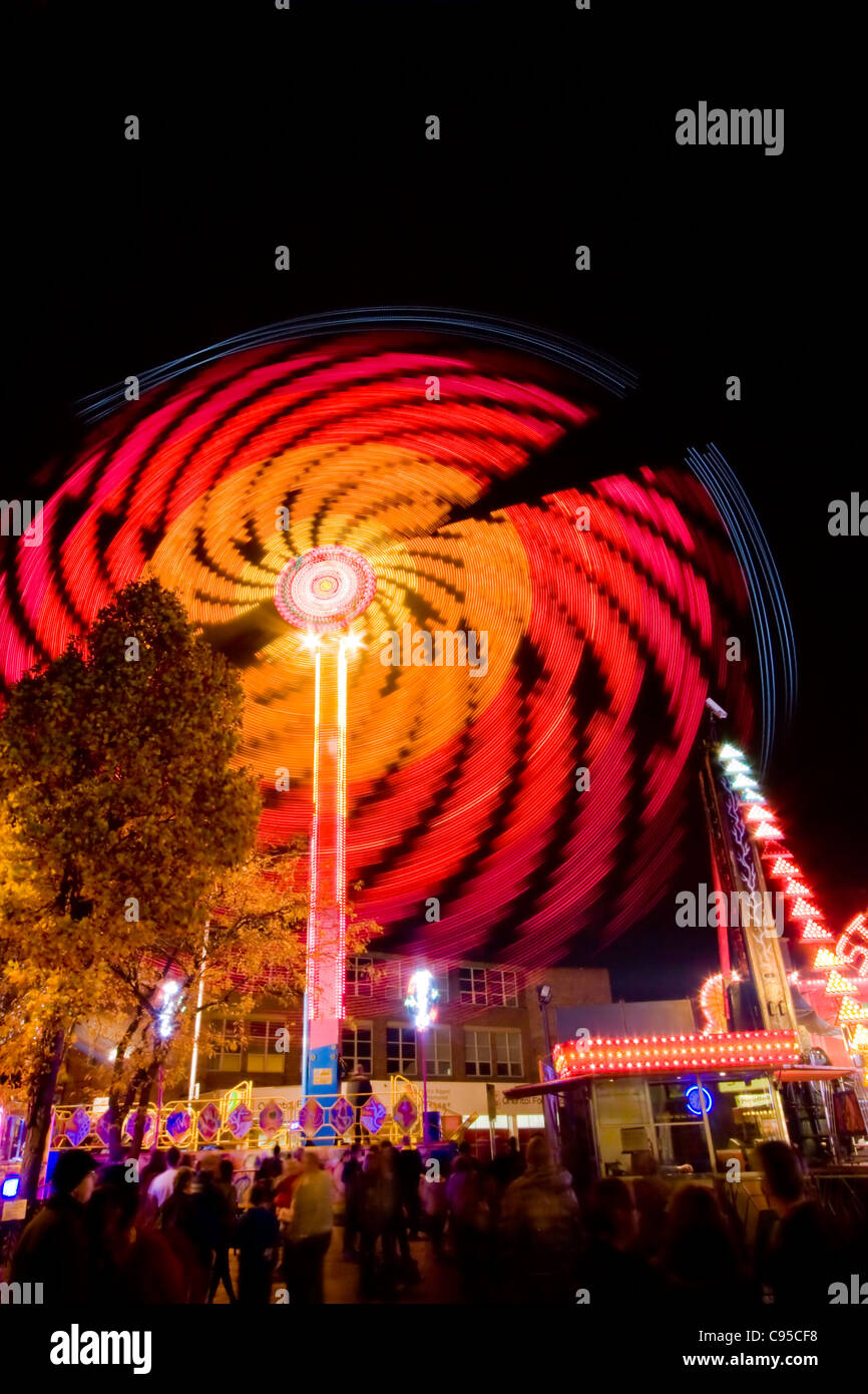 Ride At The Annual Loughborough Street Fair Stock Photo Alamy