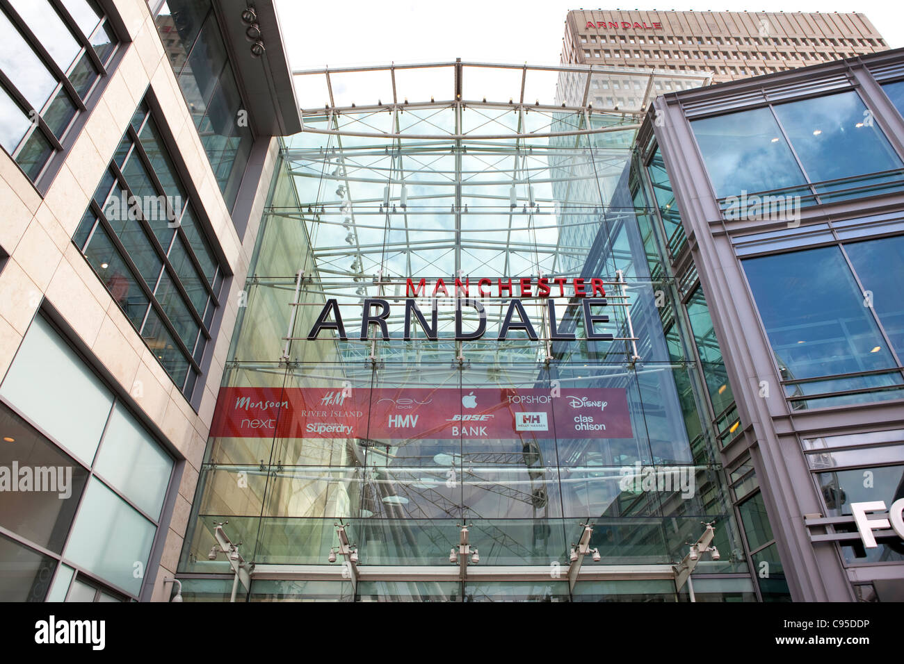 The Arndale Centre in Manchester, UK Stock Photo