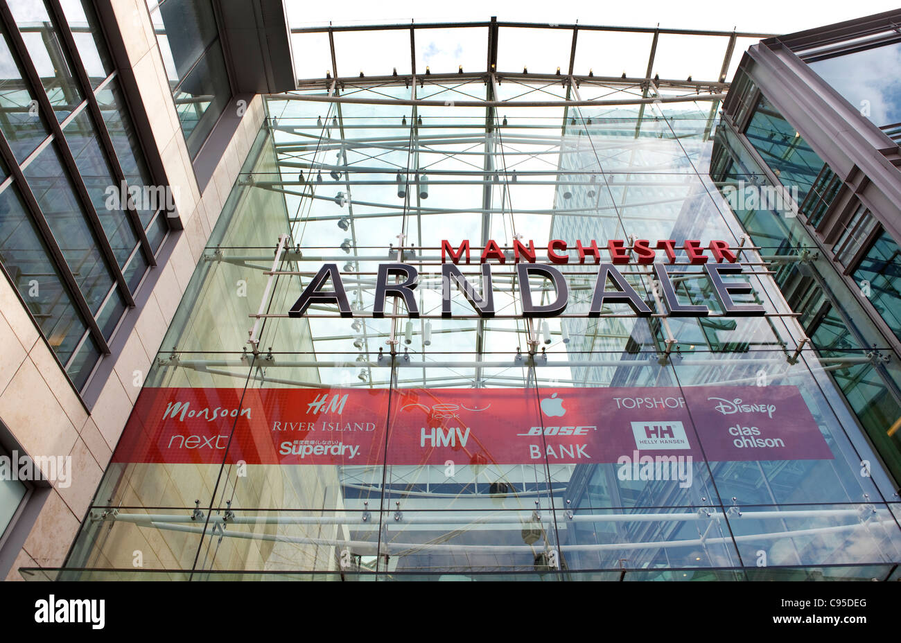The Arndale Centre in Manchester, UK Stock Photo