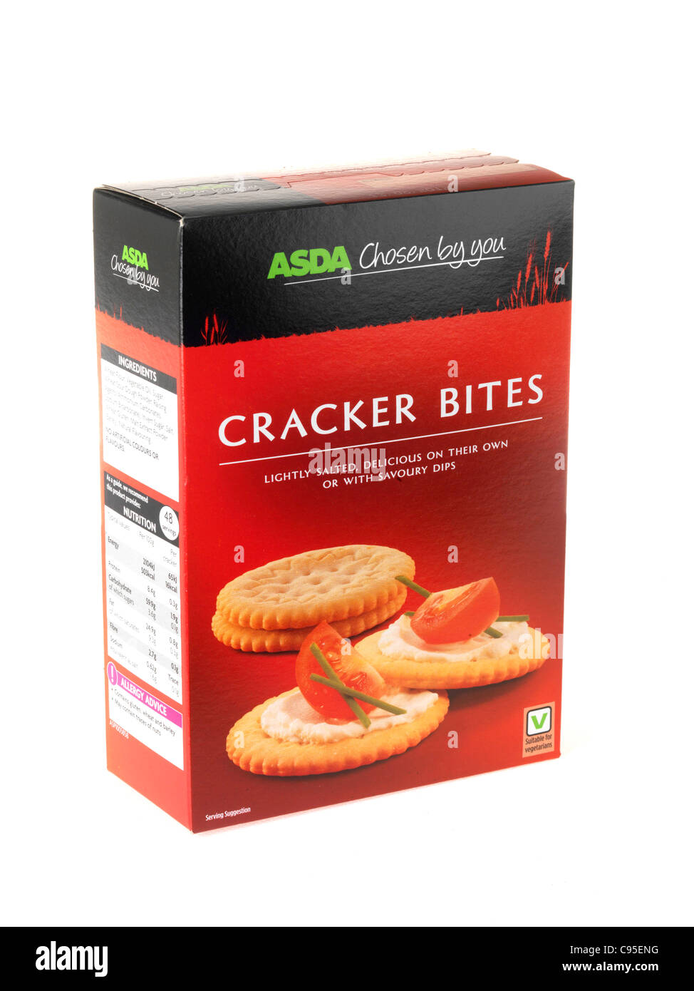 Box of Asda Cracker Bites Stock Photo Alamy