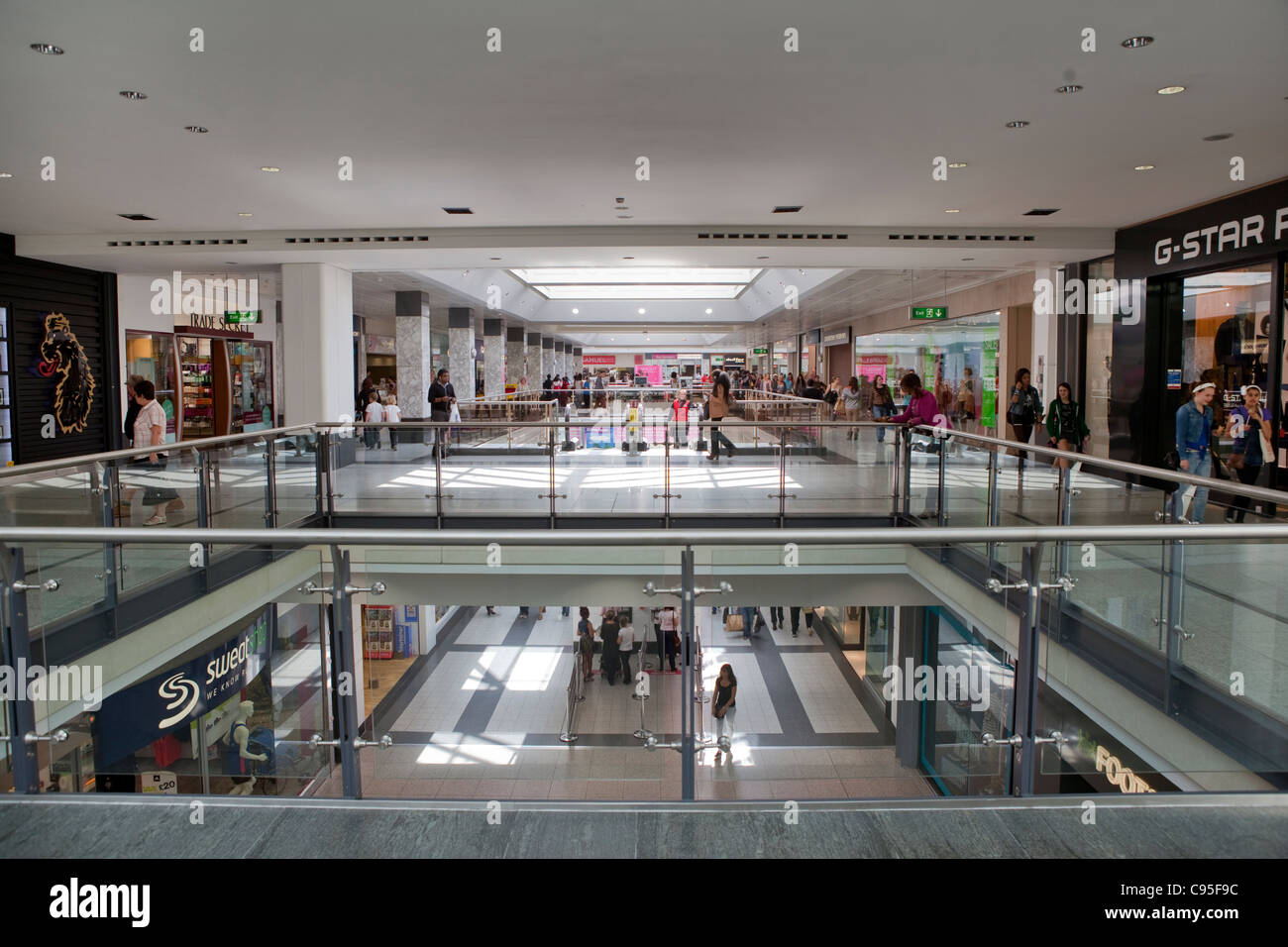 The Arndale Centre in Manchester, UK Stock Photo Alamy