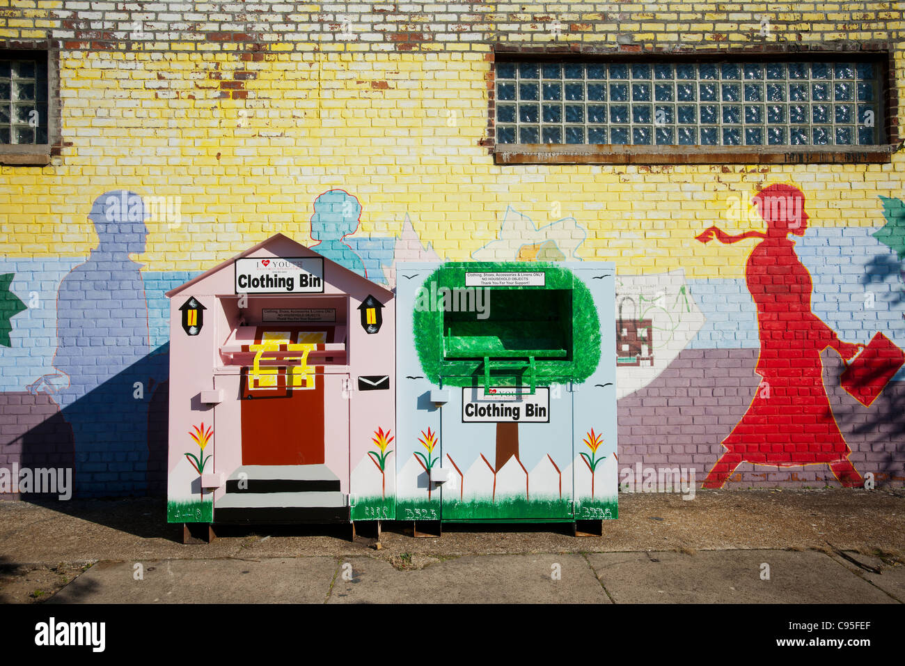 Charity collection bins hires stock photography and images Alamy