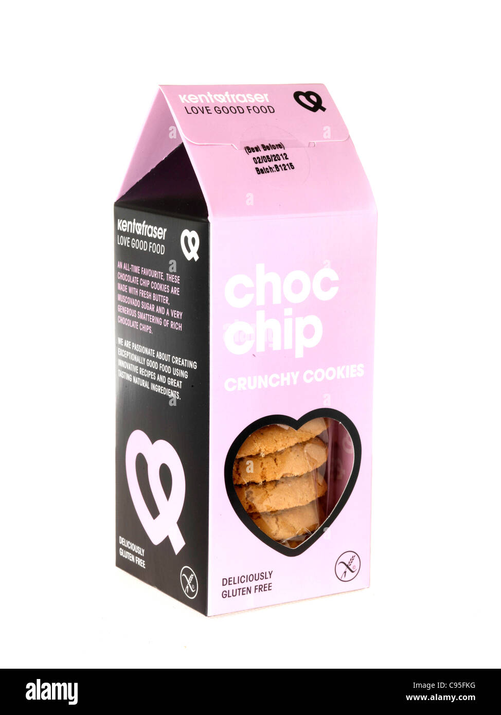 Gluten Free Chocolate Chip Cookies Stock Photo