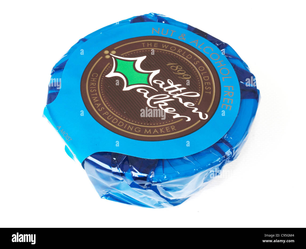 Nut and Alcohol Free Christmas Pudding Stock Photo Alamy