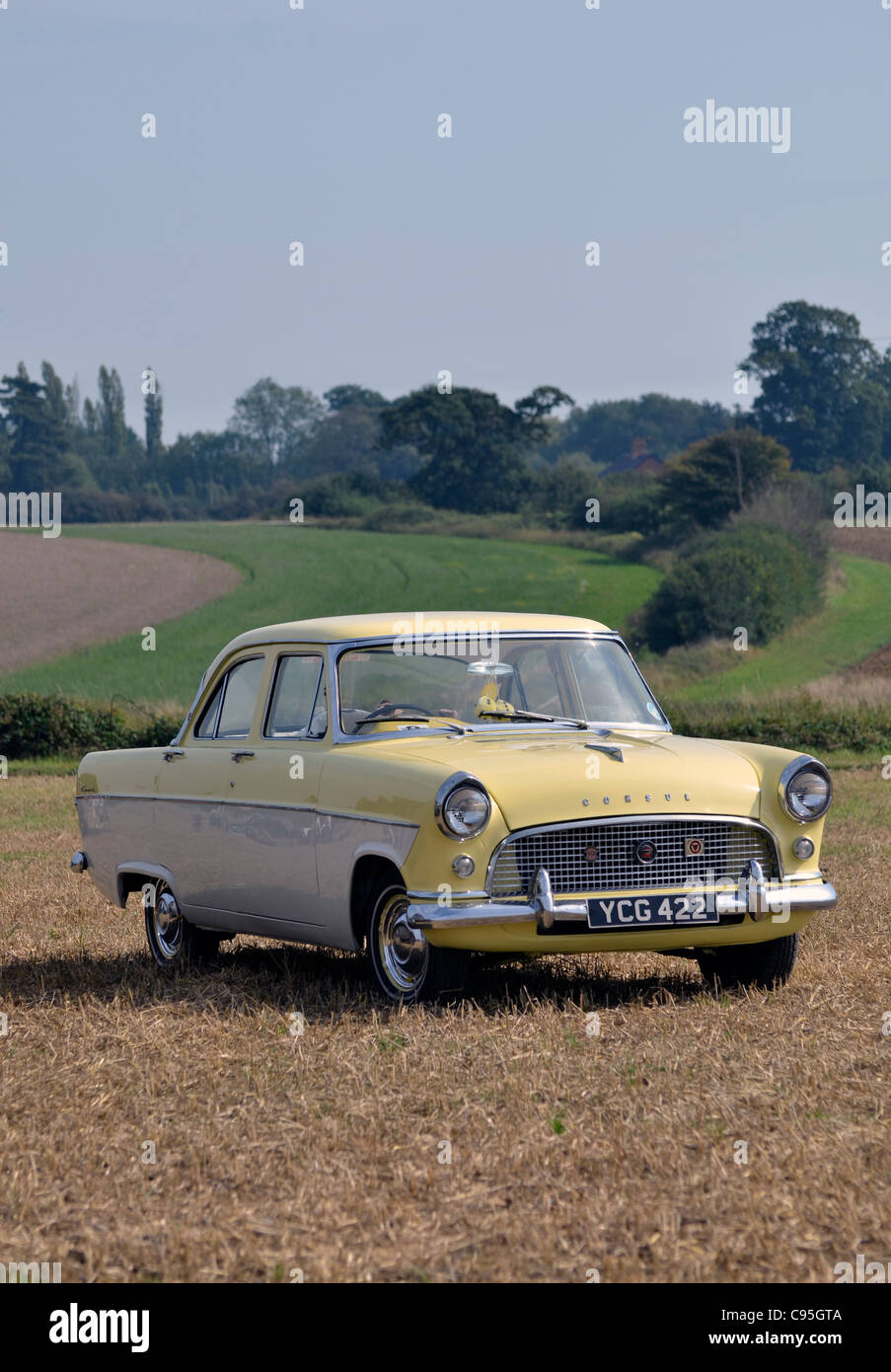 ford consul car Stock Photo