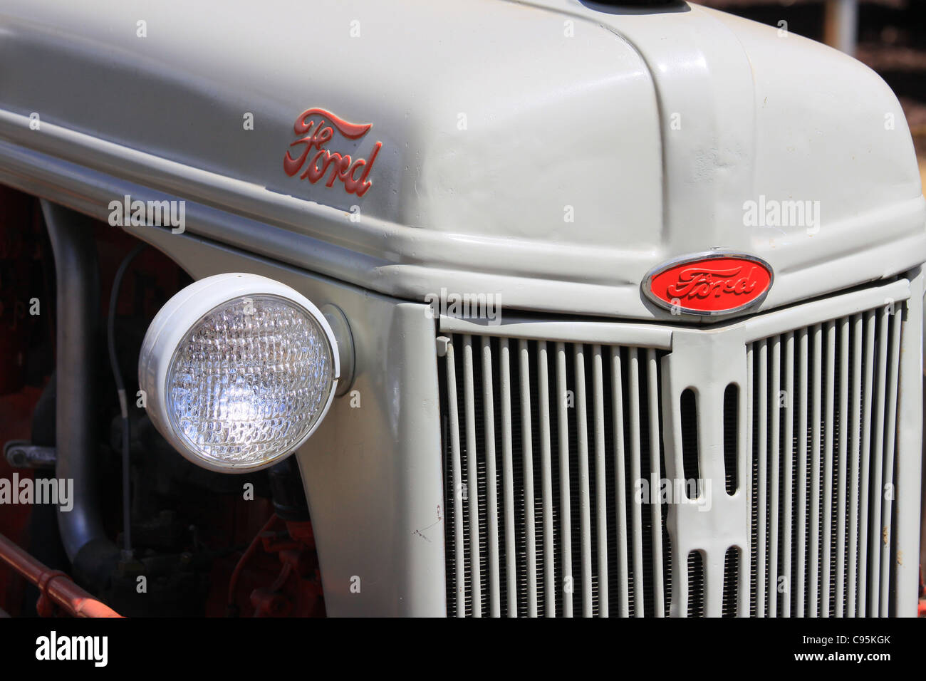 classic ford tractor Stock Photo