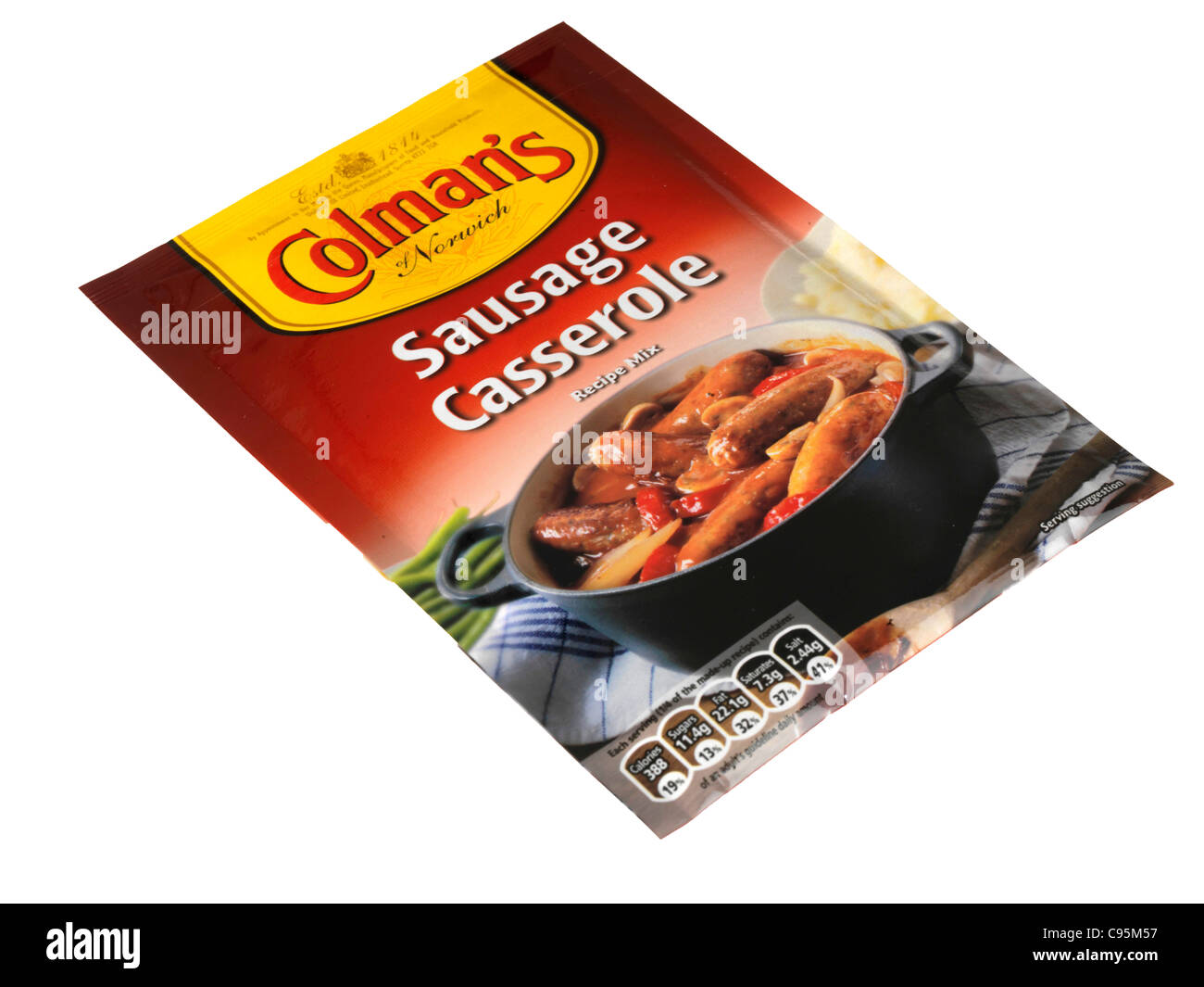 Colmans 2024 sausage casserole