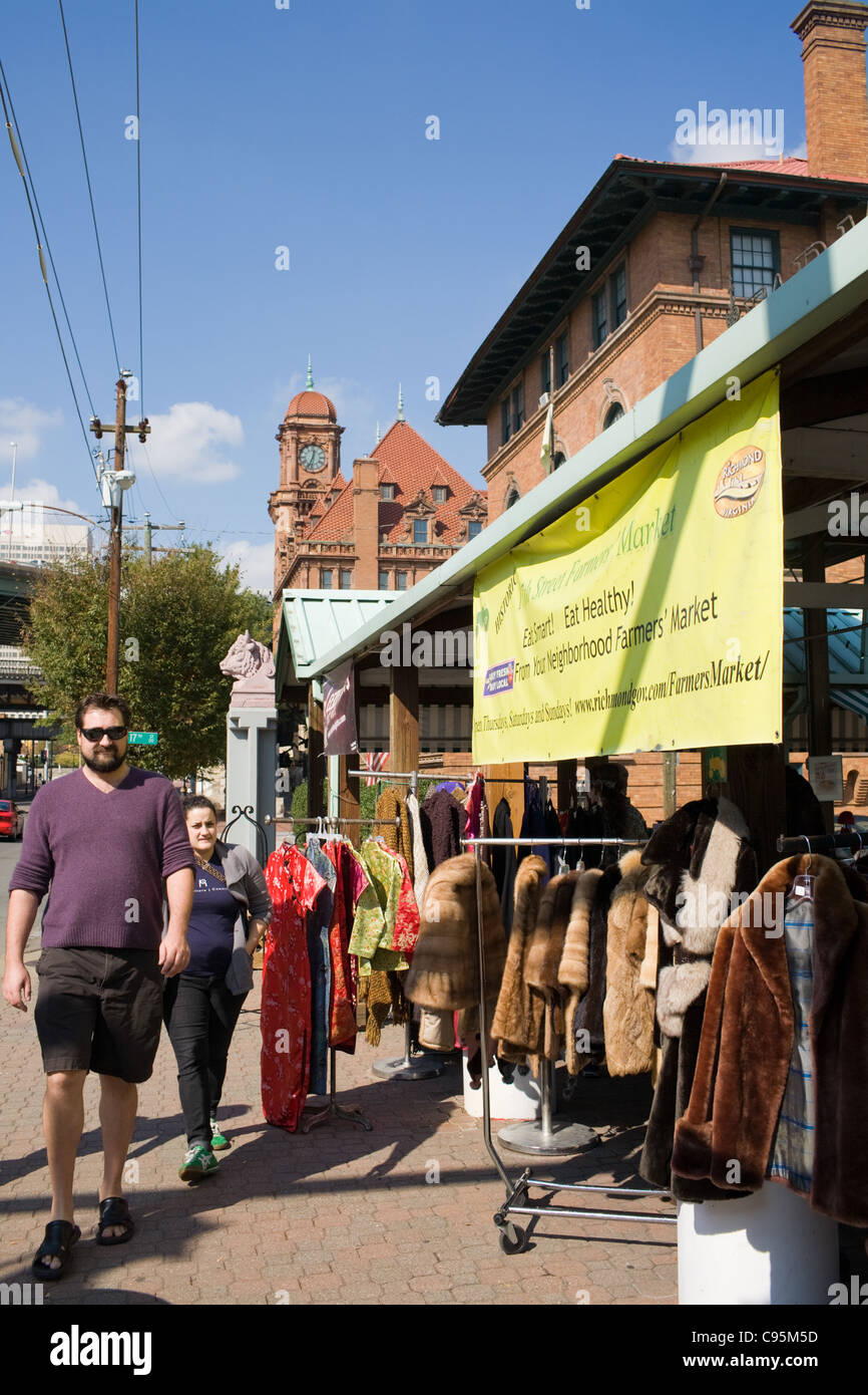 Seventeenth Street Farmers Market, Richmond, Virginia Stock Photo Alamy
