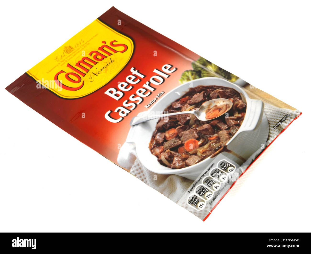 Coleman's Beef Casserole Sauce Mix Stock Photo Alamy