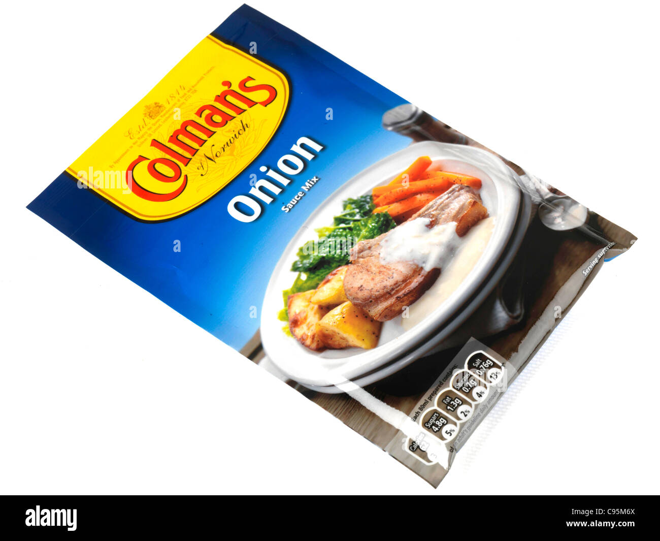 Coleman's Onion Sauce Mix Stock Photo Alamy