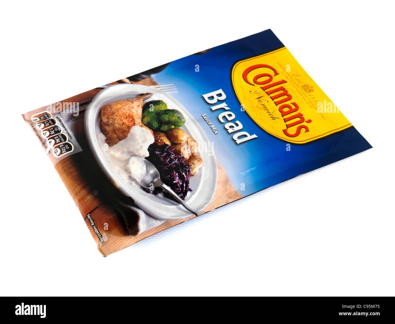 Coleman's Bread Sauce Mix Stock Photo Alamy