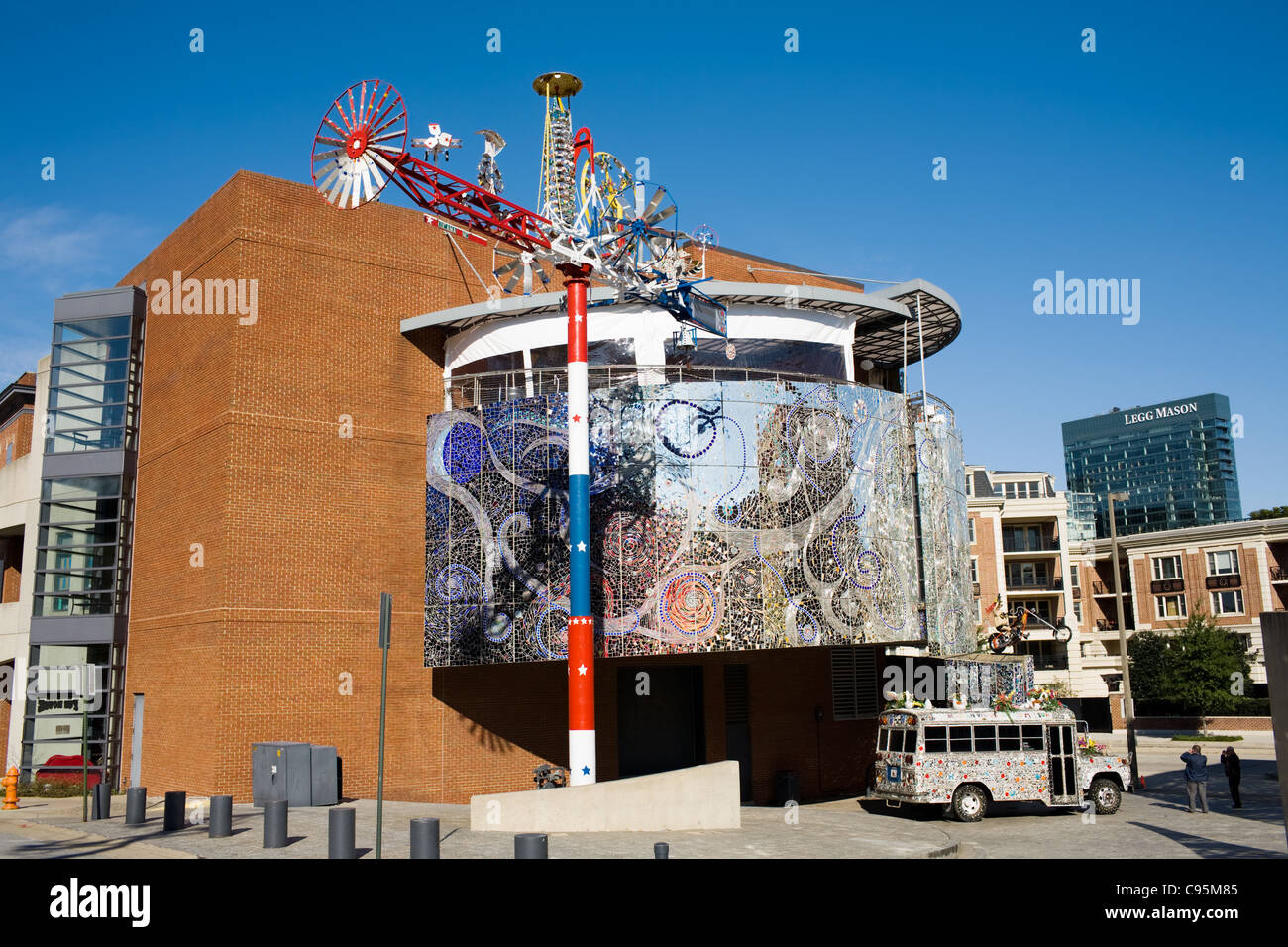 American Visionary Art Museum, Inner Harbor, Baltimore, Maryland Stock