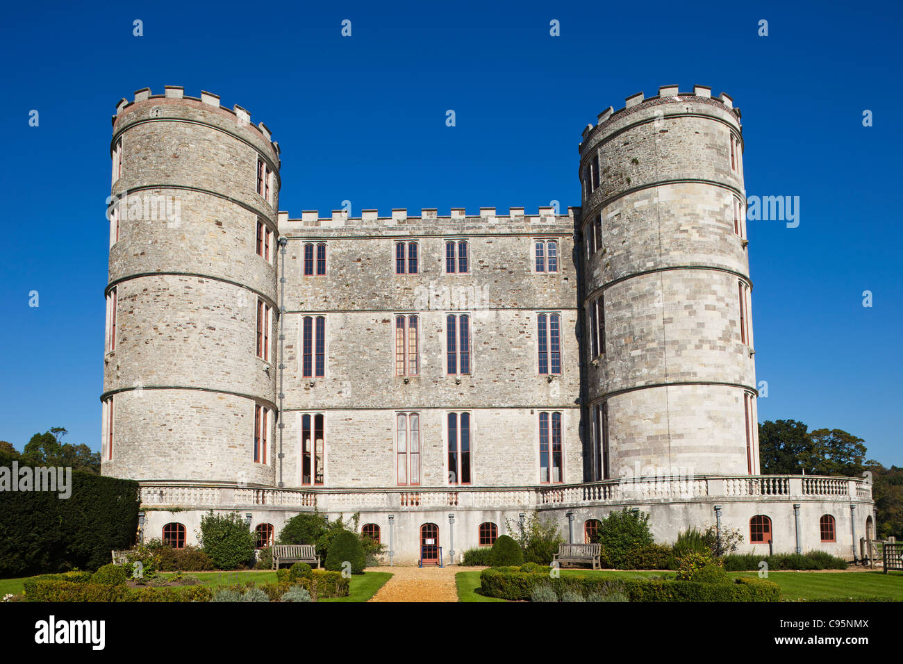 England, Dorset, Lulworth Castle Stock Photo