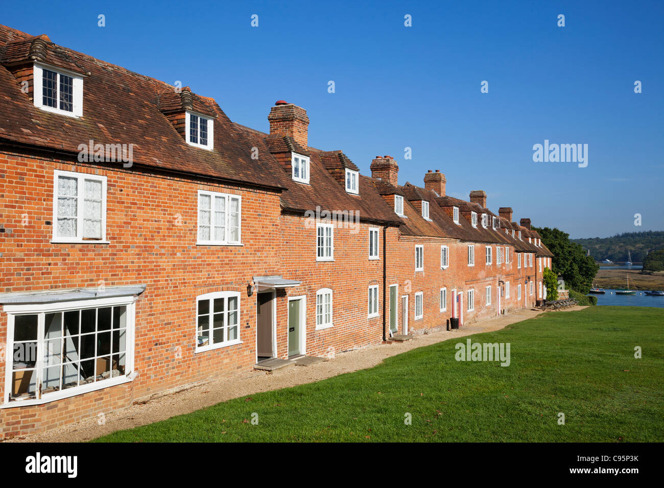 England, Hampshire, New Forest, Buckler's Hard Stock Photo Alamy