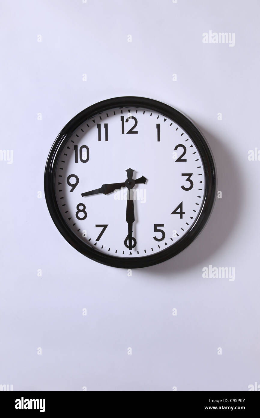 A Clock At 8 30 Stock Photo Alamy free-time-chart-templates-editable-and-printable