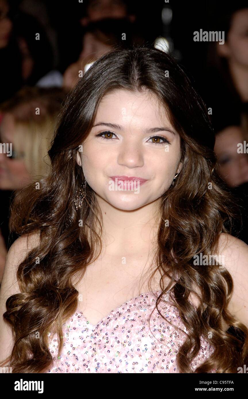 Jadin Gould at arrivals for The Twilight Saga: Breaking Dawn - Part 1 Premiere, Nokia Theatre at L.A. LIVE, Los Angeles, CA November 14, 2011. Photo By: Michael Germana/Everett Collection Stock Photo