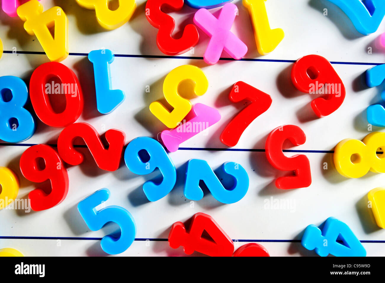 Close-up of letters and numbers Stock Photo - Alamy