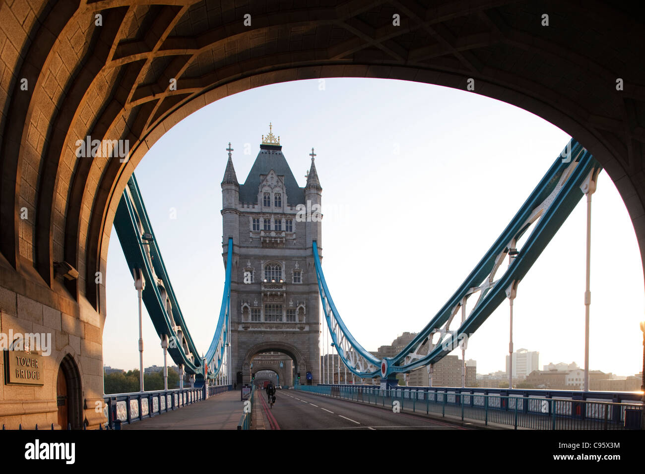 Tower Bridge Road London Stock Photos