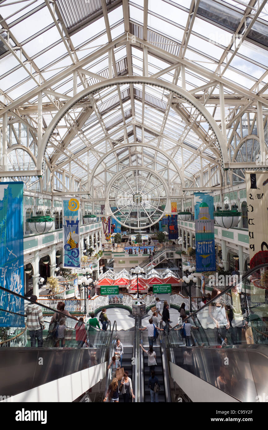 Interior shopping centre dublin hi-res stock photography and images - Alamy