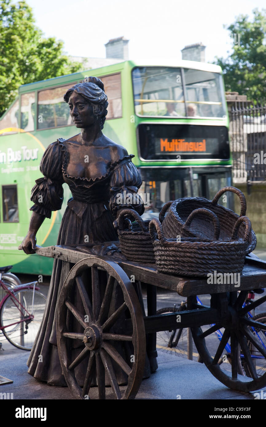 Republic of Ireland, Dublin, Molly Malone Statue Stock Photo Alamy