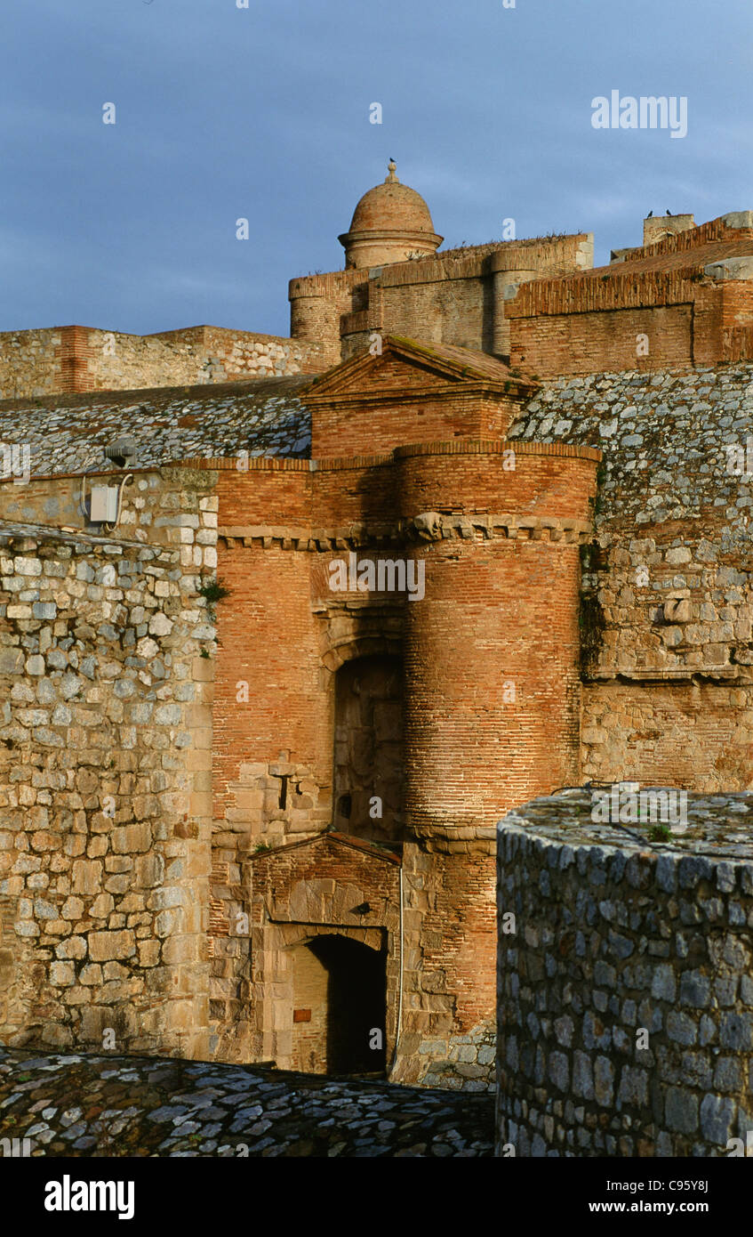 A national monument: Fort de Salses, France Stock Photo